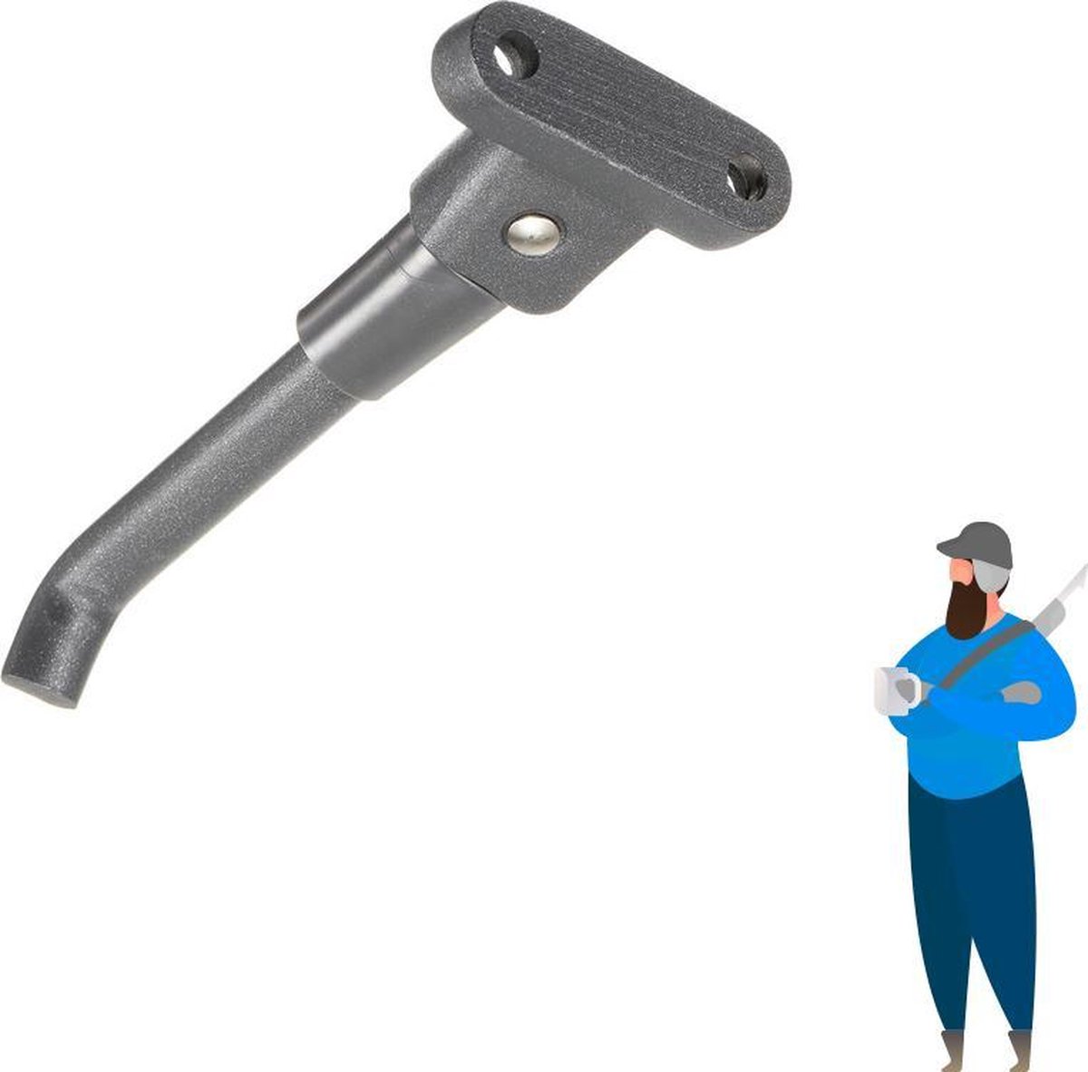 Standaard voor Xiaomi M365 (PRO) - M365 Accessoires - Elektrische step - Stevig - Step neerzetten - Zwart Buitenspeelvoertuigaccessoire kopen online