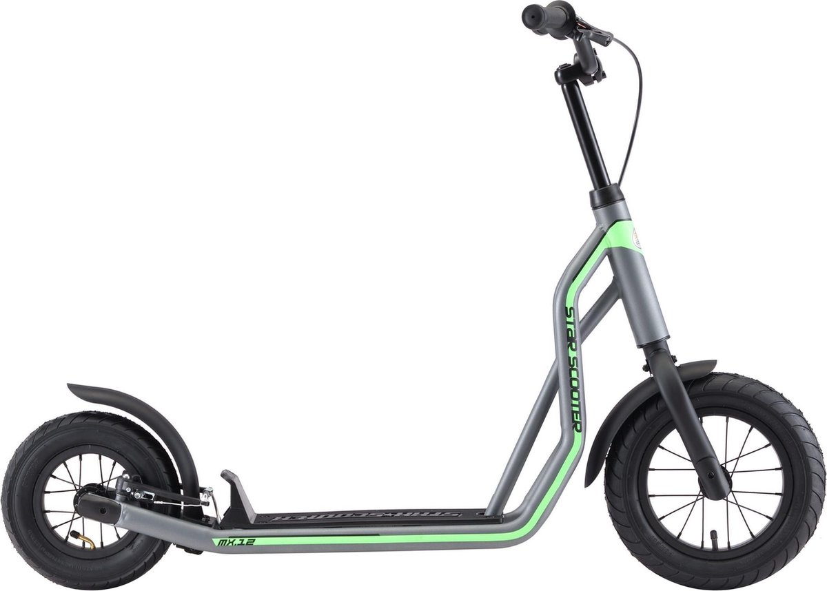 STAR SCOOTER autoped, 12 inch + 10 inch, grijs Step kopen online
