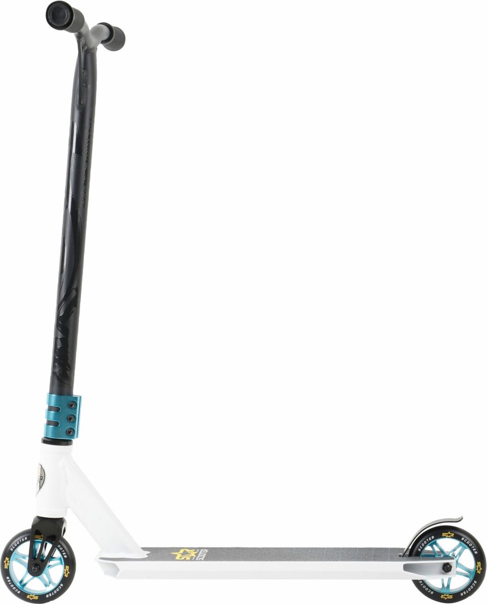 STAR SCOOTER Freestyle Jump alu stuntstep, 110mm Semi Pro, wit / blauw Step kopen online