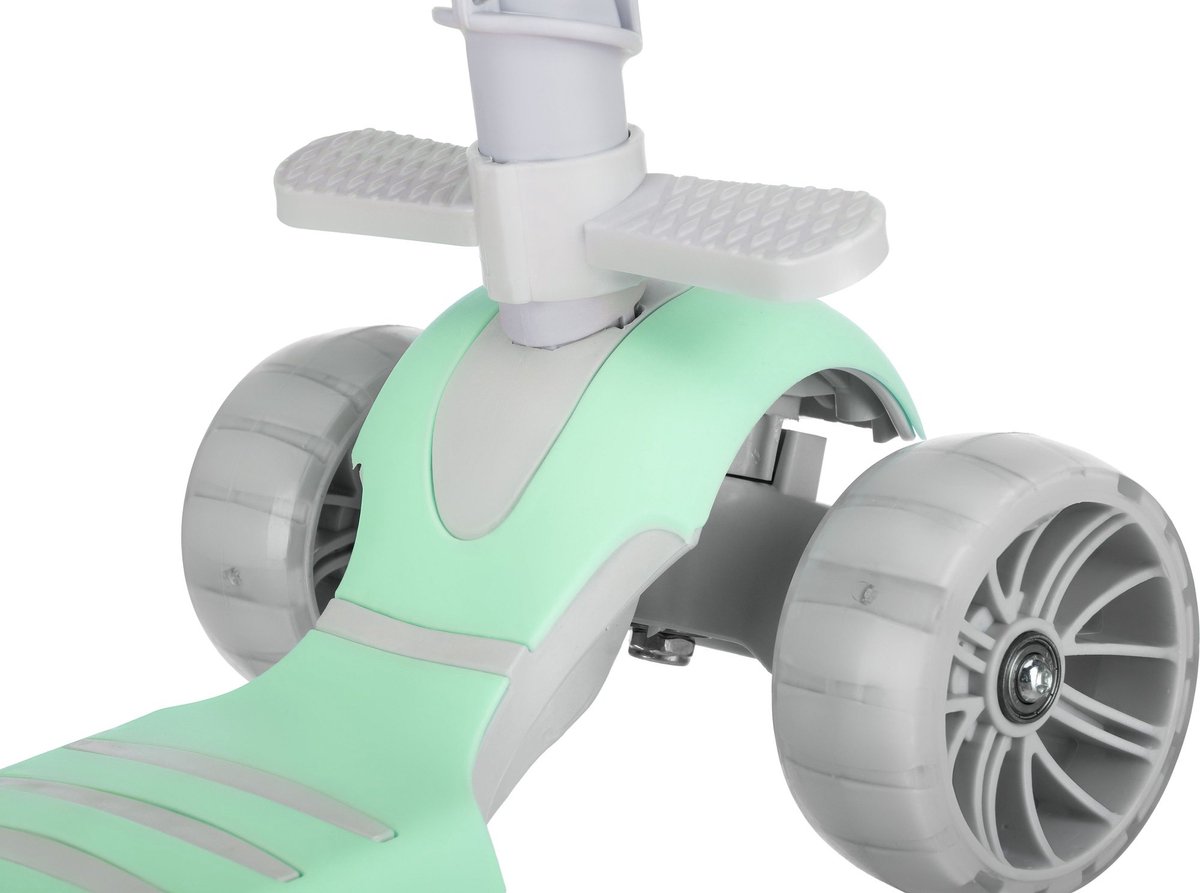 Stars Driewieler 5-in-1 - Kinderstep - Step 3 Wielen - tot 20 kg - Kinderstep met Lichtgevende Wielen - Driewieler met Duwstang Step kopen online