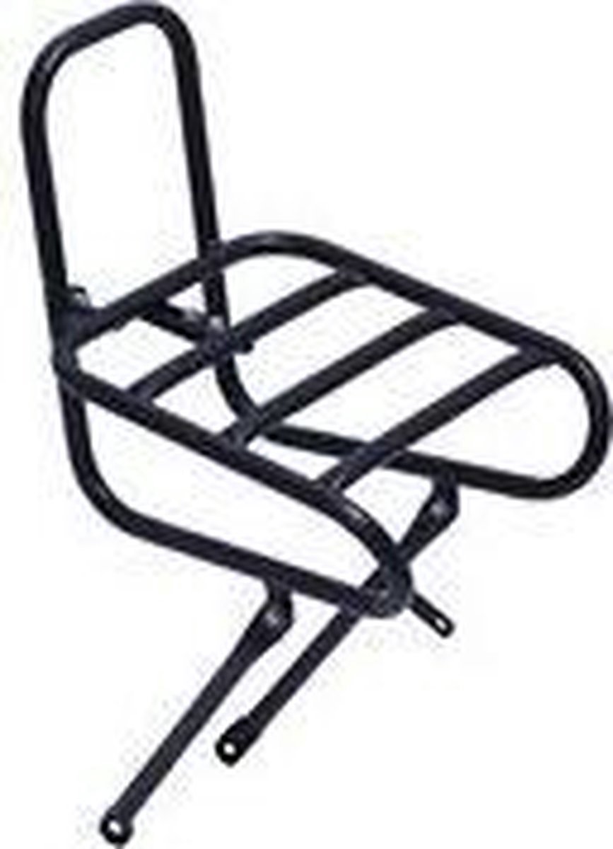 steco smooth voordrager 25 cm kroonboutmontage matzwart