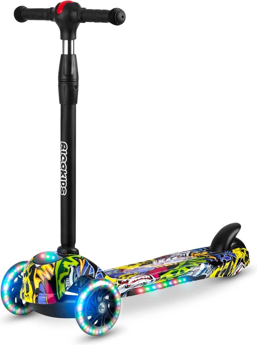 Step - 3 wielen - led wielen - graffiti Step kopen online