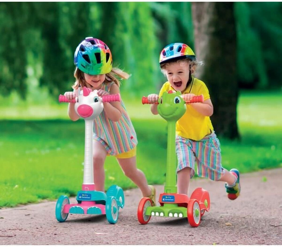 Step Clementoni Unicorn Push Scooter Step kopen online