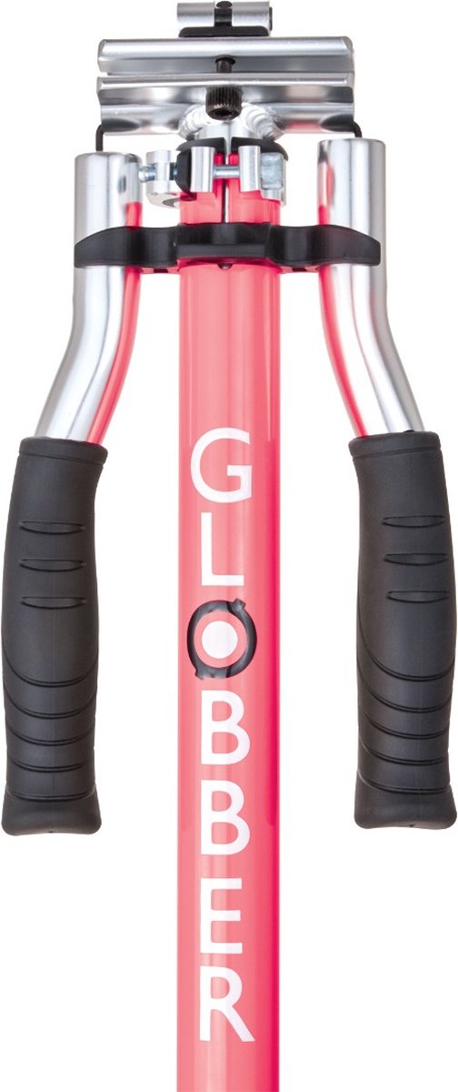 Step - Globber Flow Element Lights Pink - roze - lichtgevende wielen - vouwbaar - in hoogte verstelbaar - vanaf 5 jaar Step kopen online