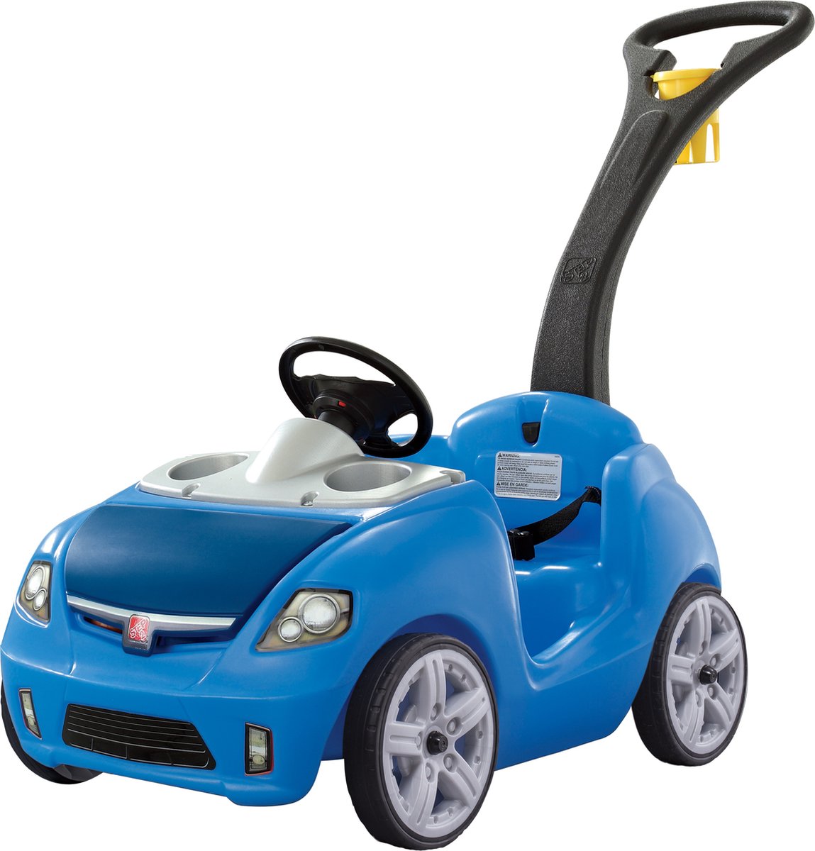 Step2 Whisper Ride Loopwagen in Blauw - Duwauto / Loopauto met duwstang - Voor kinderen vanaf 1,5 jaar Loopauto kopen online