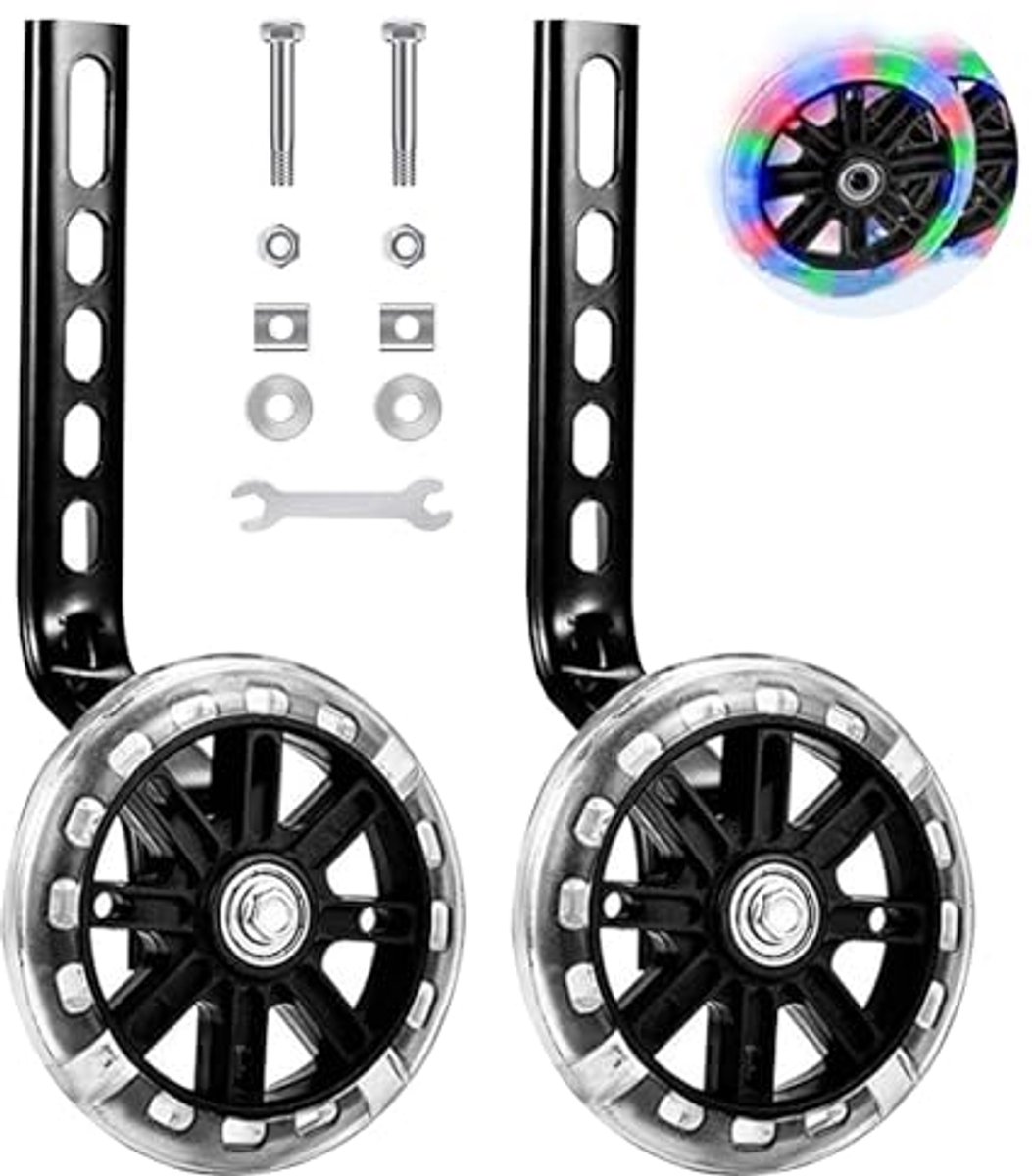 steunwielen voor kinderfietsen universele steunwielen geschikt voor fietsen van 12 inch