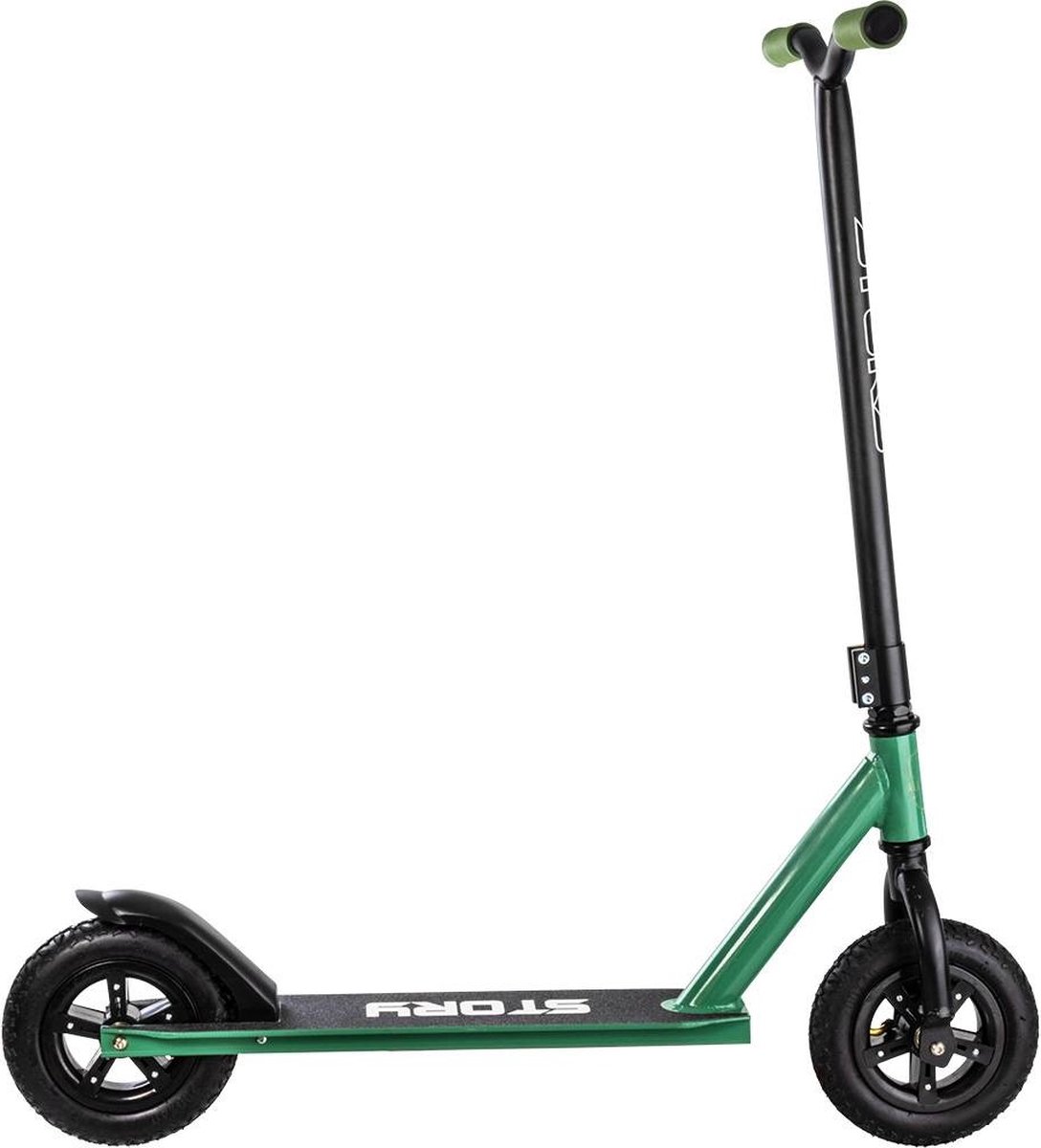 story all terrains dirtscooter groen