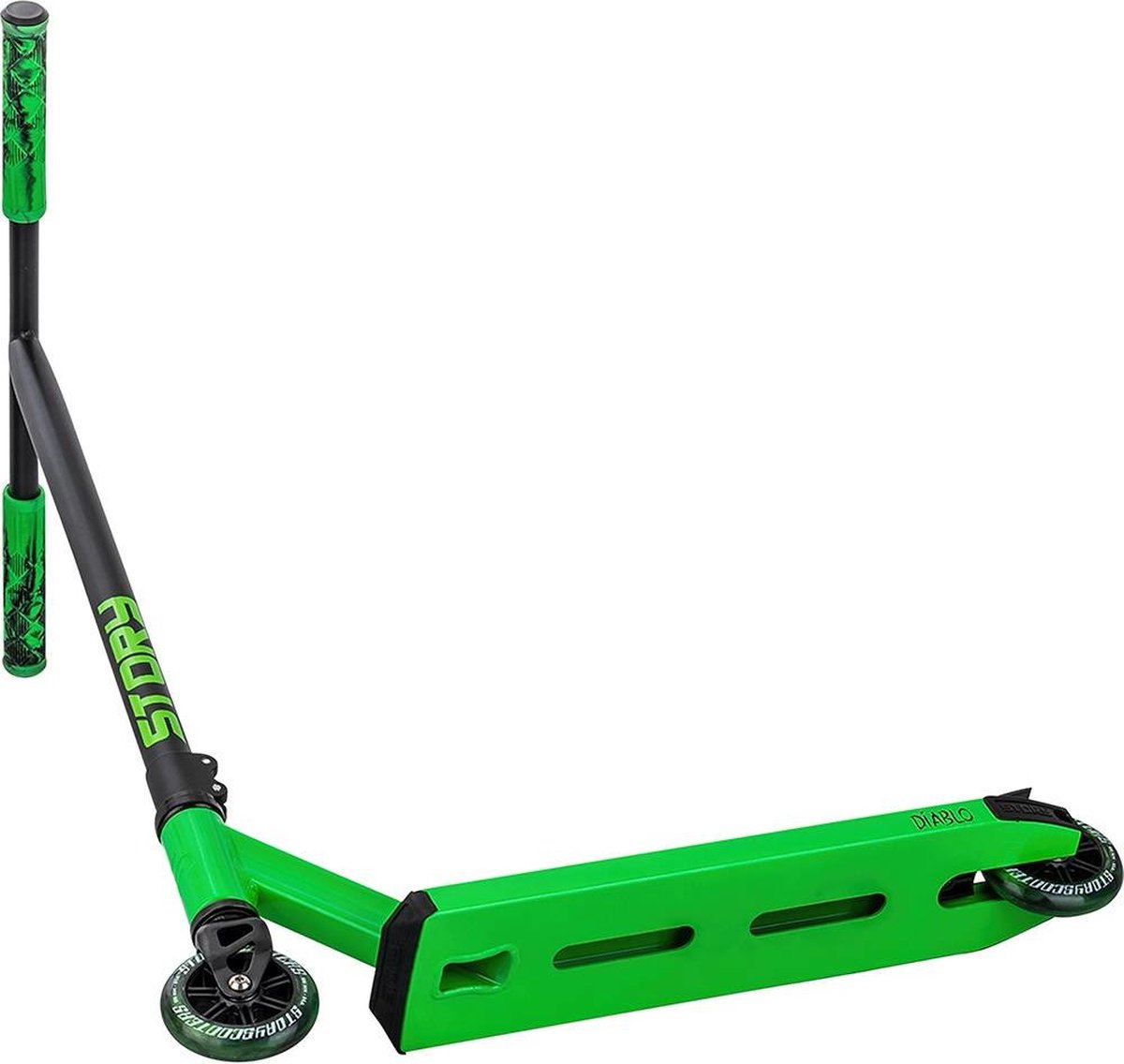 Story Diablo Stuntstep Limegreen - Black Step kopen online