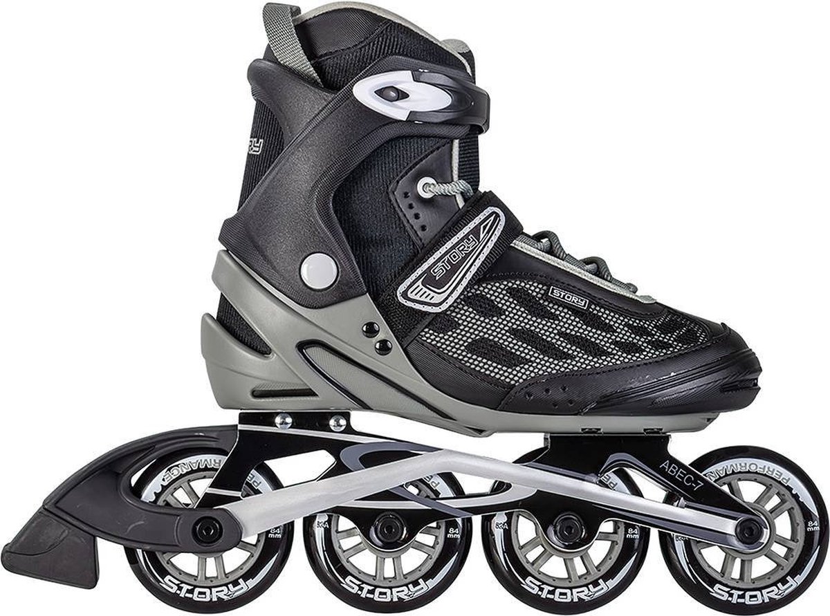 Story Twilight Inline Skates Black Grey Rolschaatsen kopen online