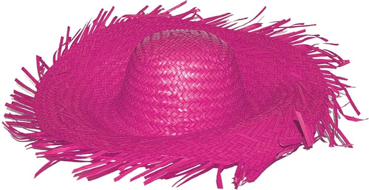 Strohoed Paradise Tuinman roze. Buitenspeelvoertuigaccessoire kopen online