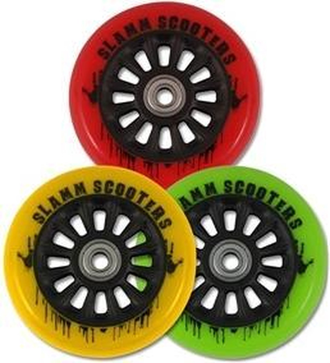 Stunt Step wielen Slamm NY groen 110mm Buitenspeelvoertuigaccessoire kopen online