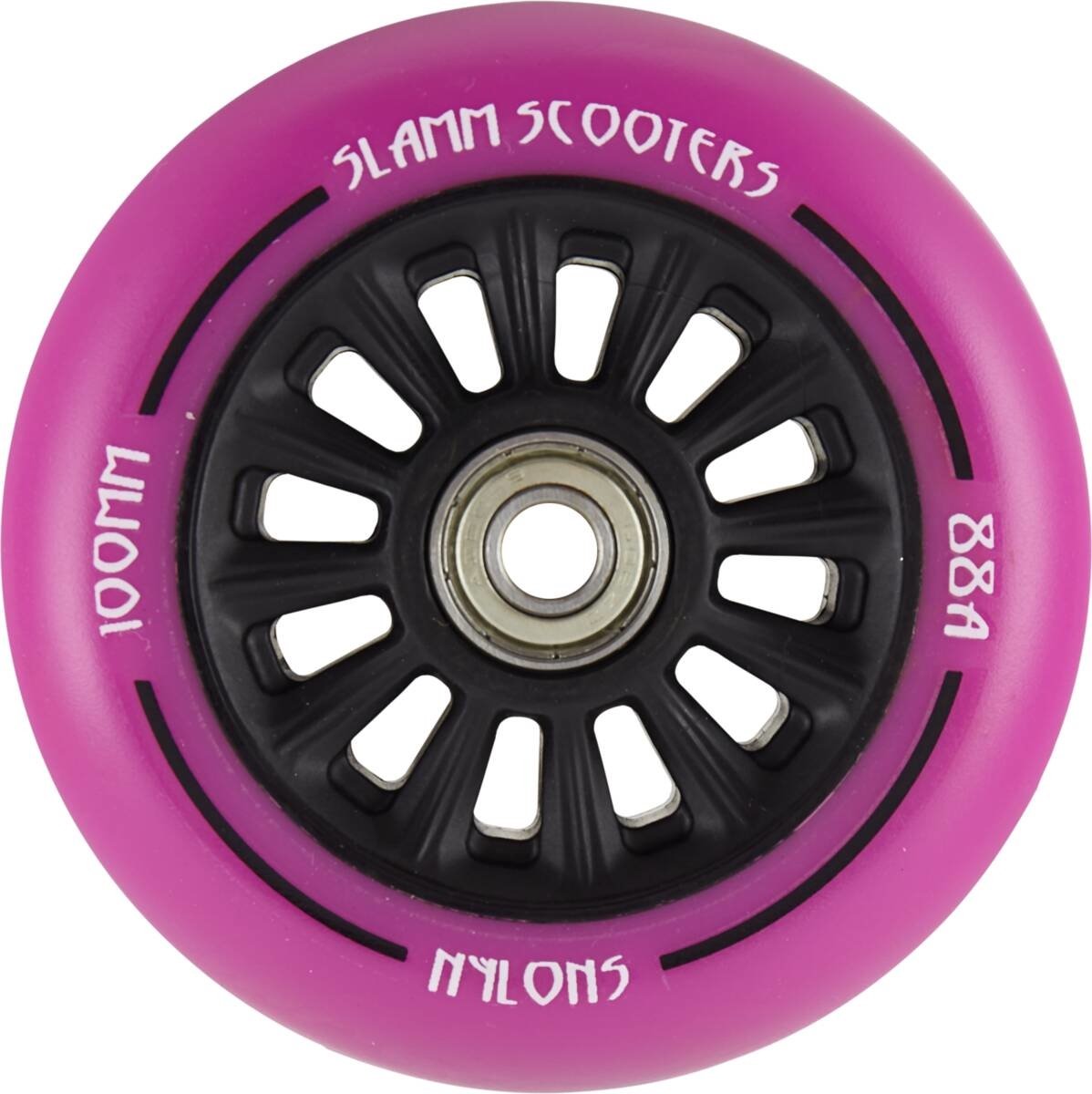 stunt step wielen slamm ny paars 100mm