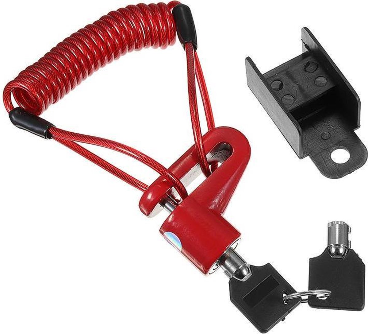 TECHPUNT Remschijfslot Rood voor Xiaomi M365 1S en Pro 2 Elektrische step | E-Scooter Buitenspeelvoertuigaccessoire kopen online