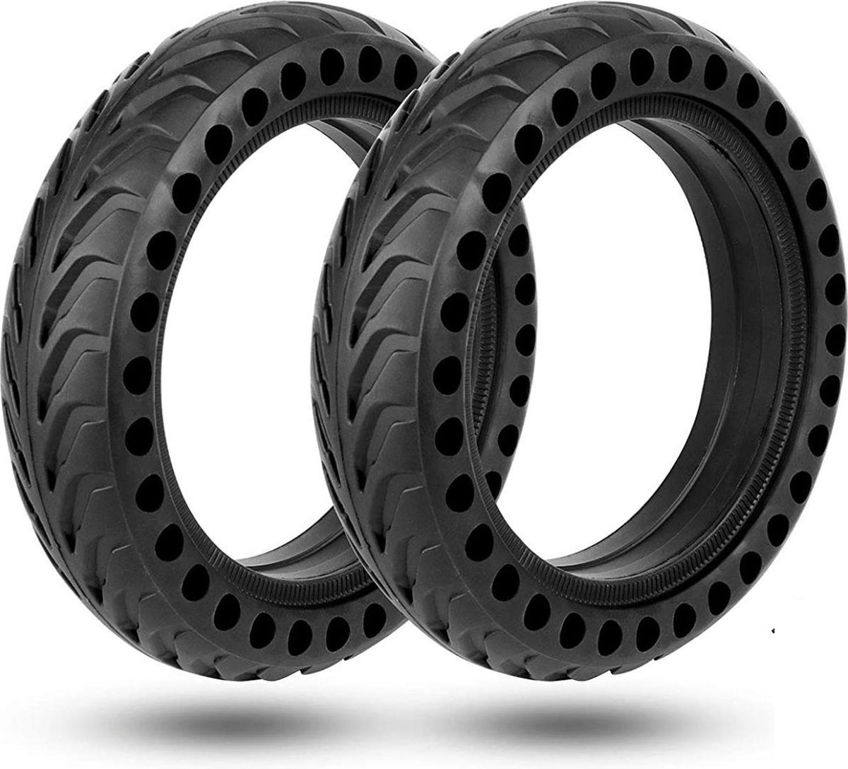 TECHPUNT Set van 2 Volrubberen Anti-lek Banden voor Xiaomi Elektrische M365 Step - 8.5 Inch Buitenspeelvoertuigaccessoire kopen online