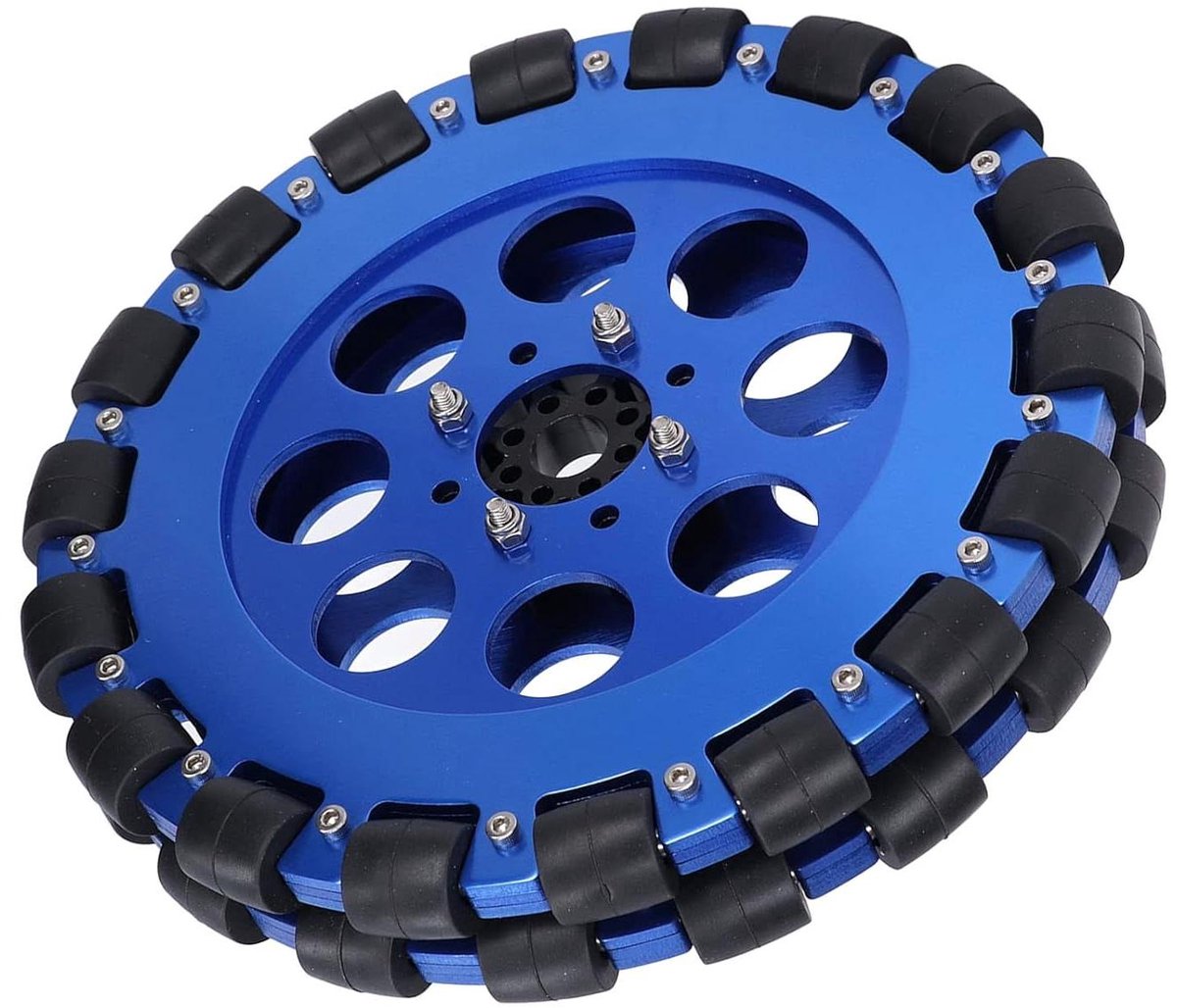 TheLau - 8 Inch Omni-Wiel voor Zware Lasten - Aluminiumlegering Naaflager - DIY Speelgoedrobot-onderdeel Skateonderdeel kopen online