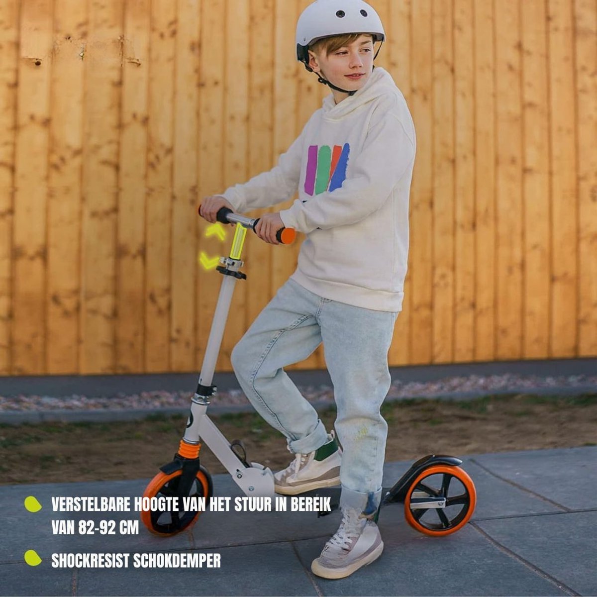 Thuys – Stuntstep Jongen – Volwassenen – Voor Jongesn En Meisjes – 87cm x 35cm x 92cm – Zwart Step kopen online