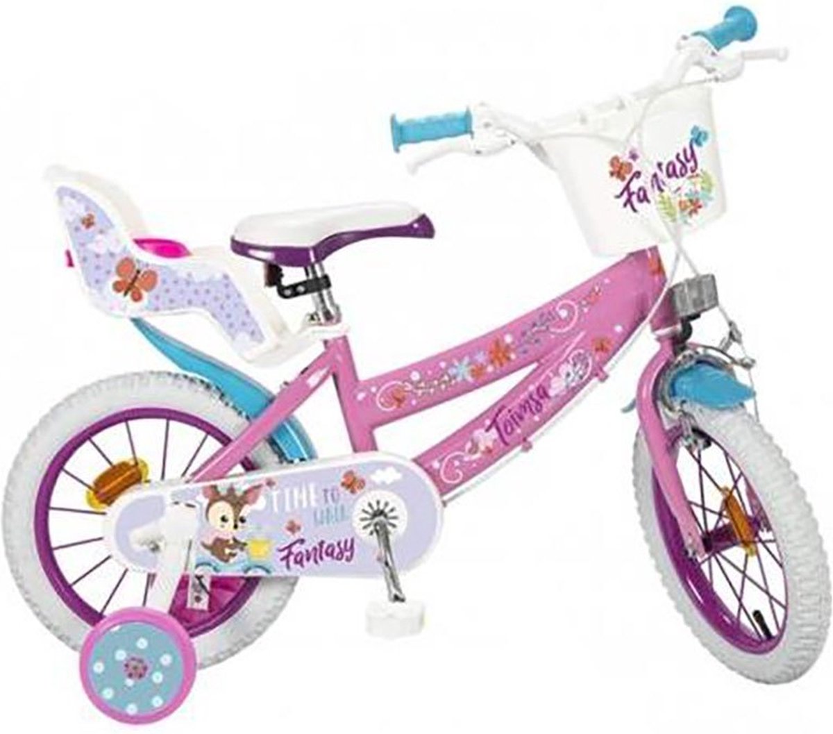 toimsa bikes fantasy 14 fiets roze 4 5 years jongen