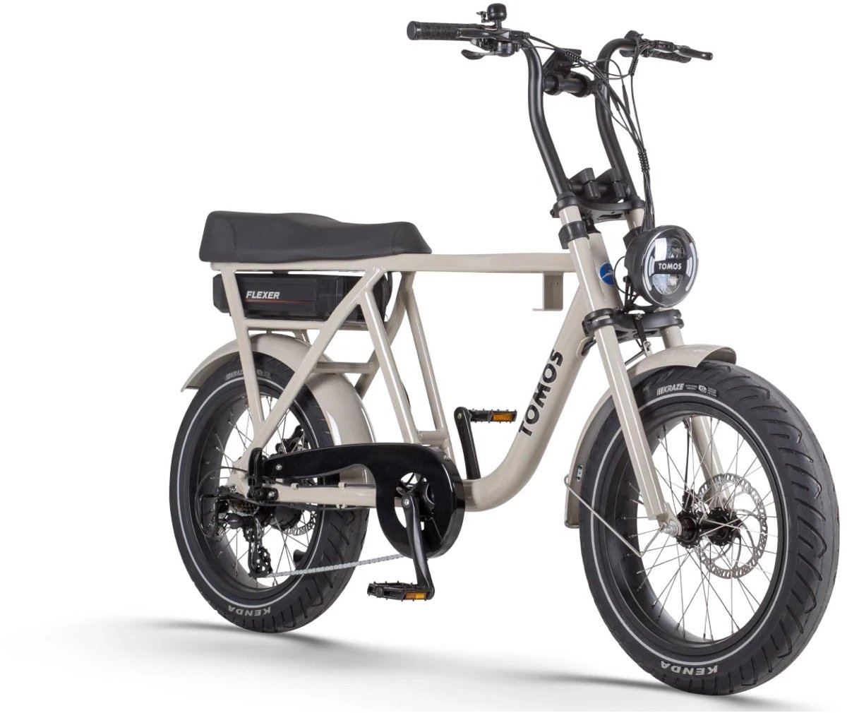tomos flexer fatbike hoge instap desert storm