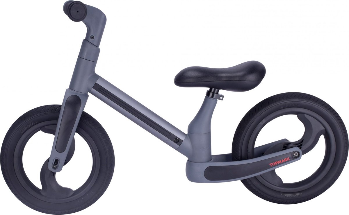 Topmark Loopfiets - Balance Bike - Manu - Grijs Loopfiets kopen online