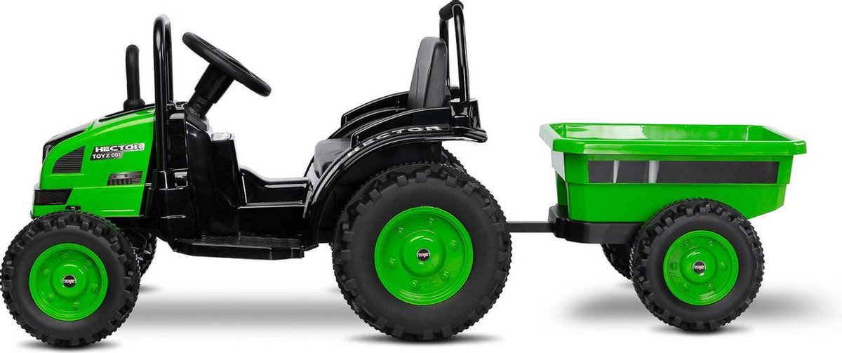Toyz - Ride-on Accuvoertuig Traktoc Hector Green Accuvoertuig kopen online