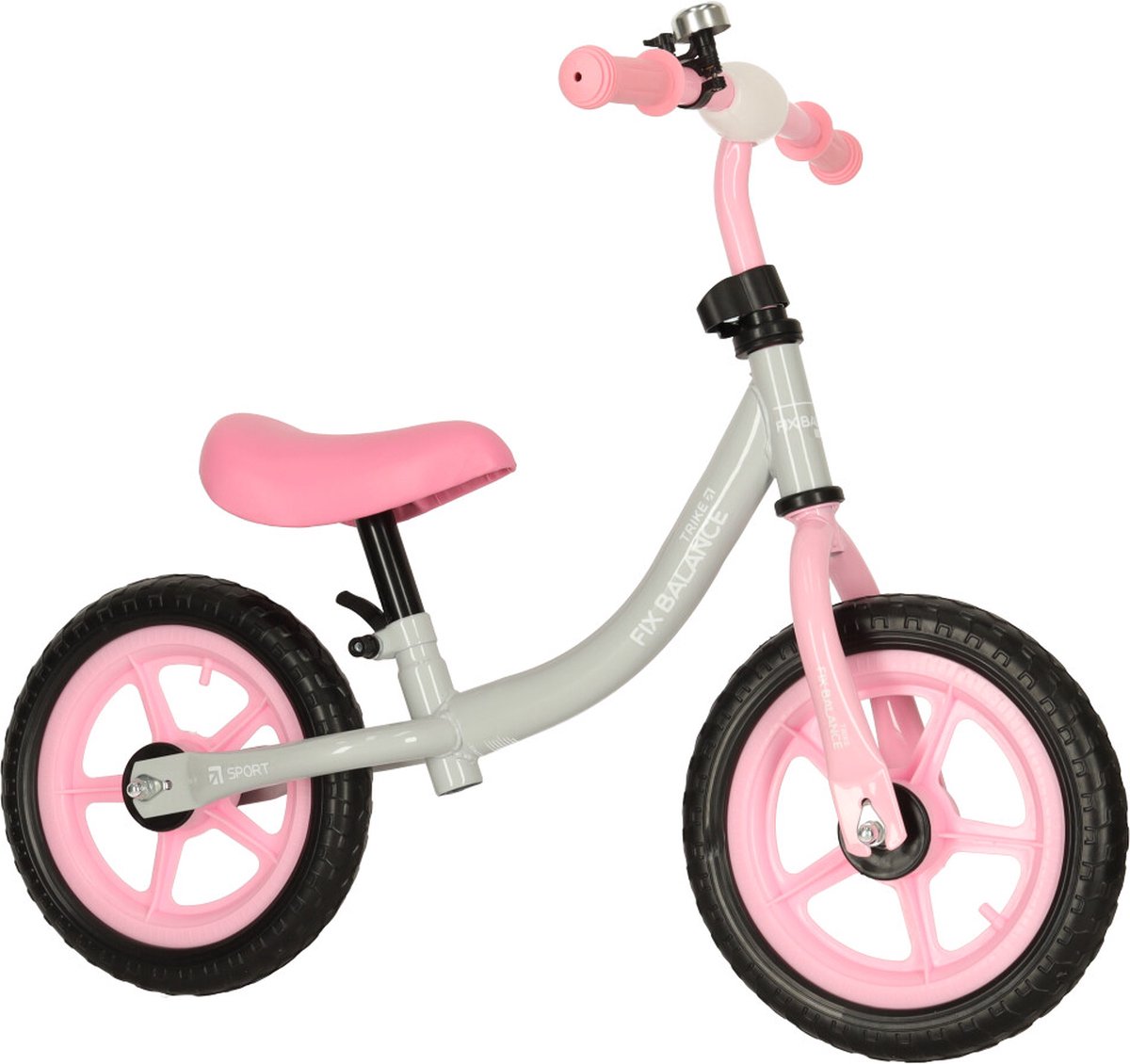 Trike Fix balance cross country loopfiets vanaf 2 jaar roze Loopfiets kopen online
