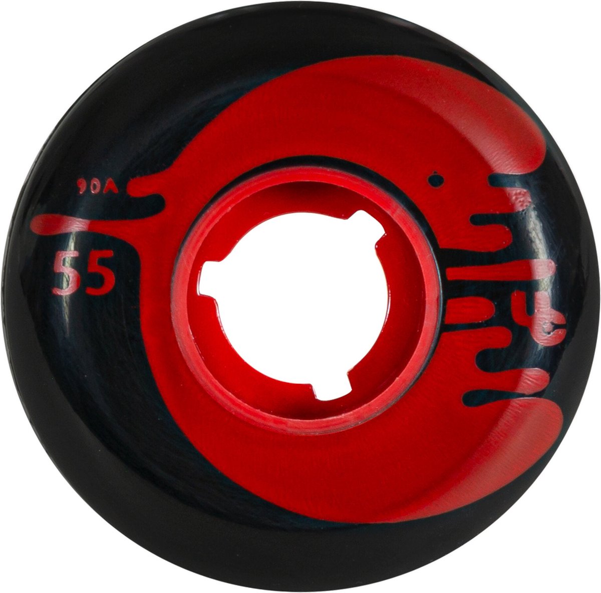 Undercover Wheels Cosmic Roche Wiel 4 Eenheden Transparant 55 mm Skateonderdeel kopen online