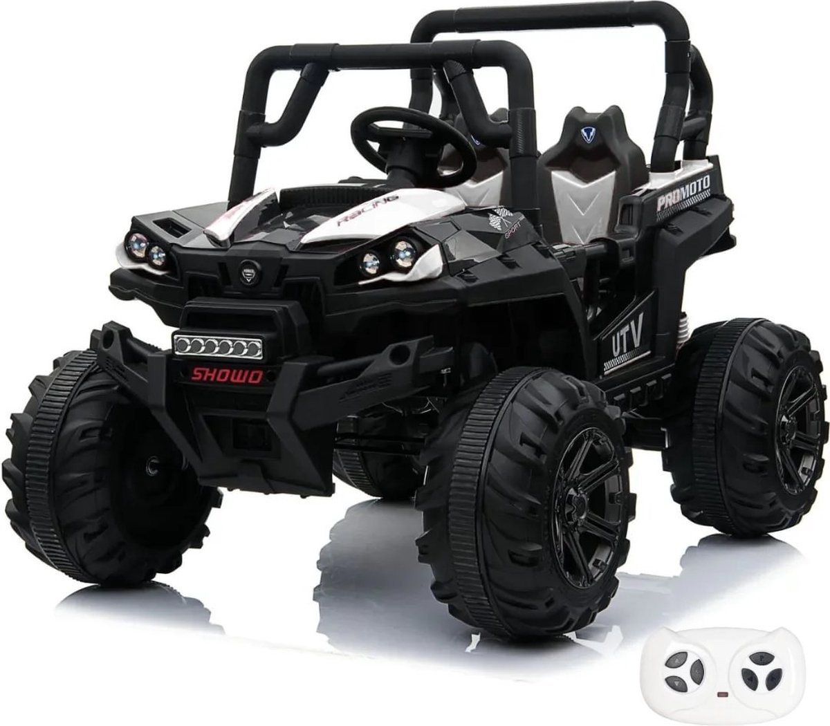 UTV 4x4 Elektrische Buggy voor Kinderen 12V accu - 2 tot 6 jaar - Wit Accuvoertuig kopen online