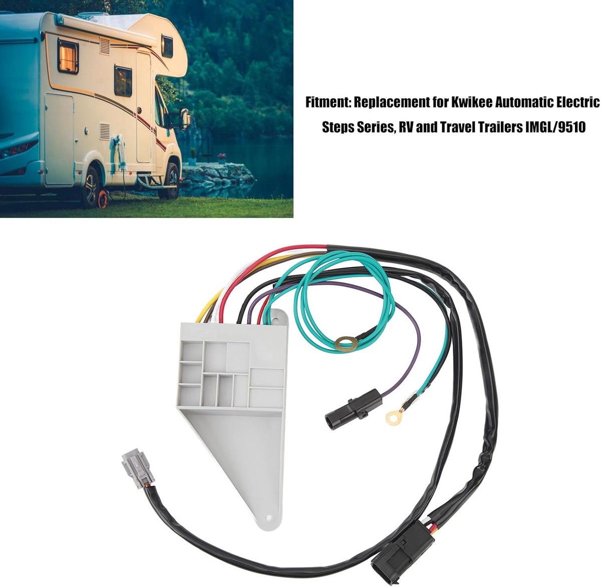 Verbeterde Prestaties Elektrische Stapregeleenheid Assy - Vervanging voor Kwikee Auto Electric Steps - Series RV Travel Trailers Buitenspeelvoertuigaccessoire kopen online
