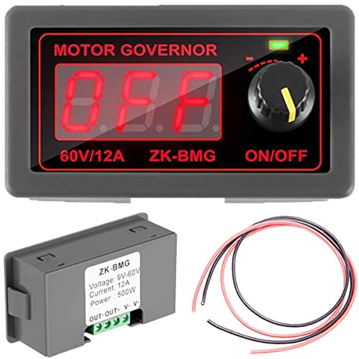 Verstelbare PWM Motorsnelheidsregelaar voor DC Motoren tot 500 W - Geschikt voor 12V, 24V, en 60V Loopmotor kopen online