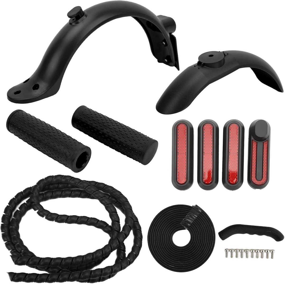 Vervangingsset voor Spatbord Scooter, Achter-/Voor Spatbord voor Xiaomi Elektrische Scooter Modellen (Zwart) - Elektrische Scooters Buitenspeelvoertuigaccessoire kopen online