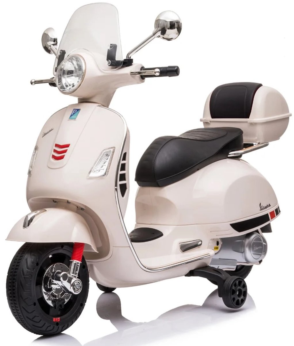 Vespa GT - Elektrische Scooter 6V - voor Kinderen - 3 tot 6 jaar - Wit Accuvoertuig kopen online