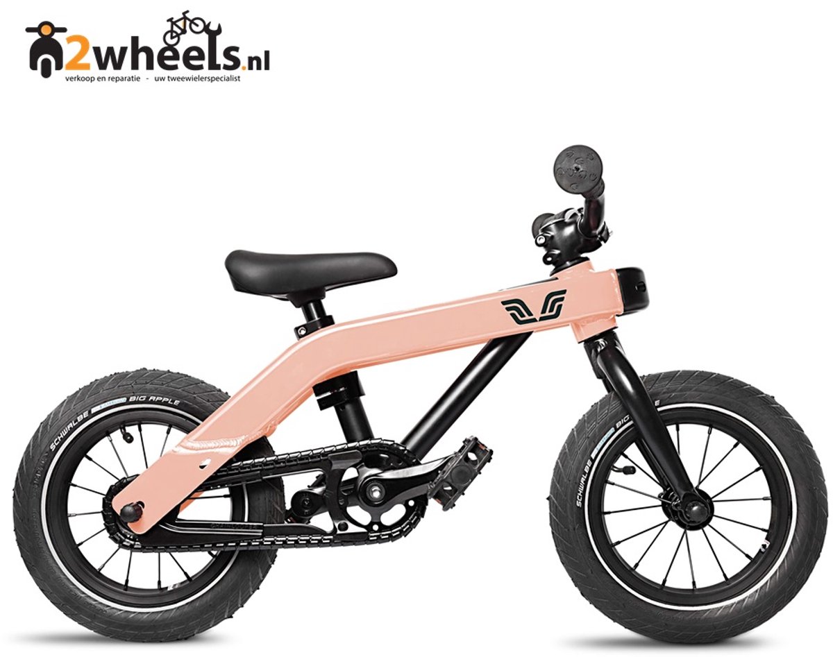 Vici 3-in-1 meegroeifiets Vintage Roze Loopfiets kopen online