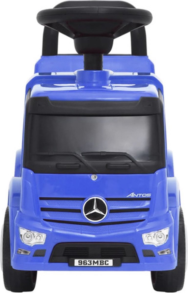 vidaXL Loopauto Mercedes Benz Truck blauw Loopauto kopen online