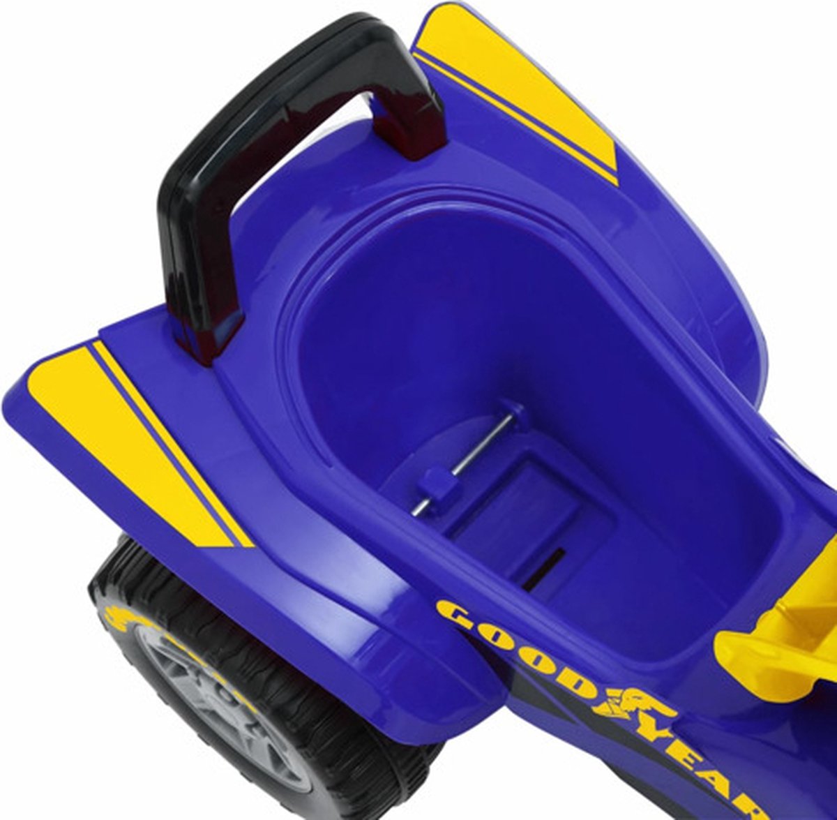 vidaXL Loopquad Goodyear blauw Trapauto kopen online