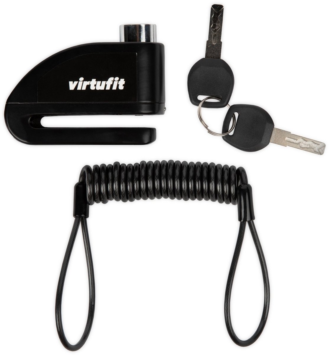 VirtuFit Remschijfslot - Fietsslot - Hangslot voor E-Step Buitenspeelvoertuigaccessoire kopen online