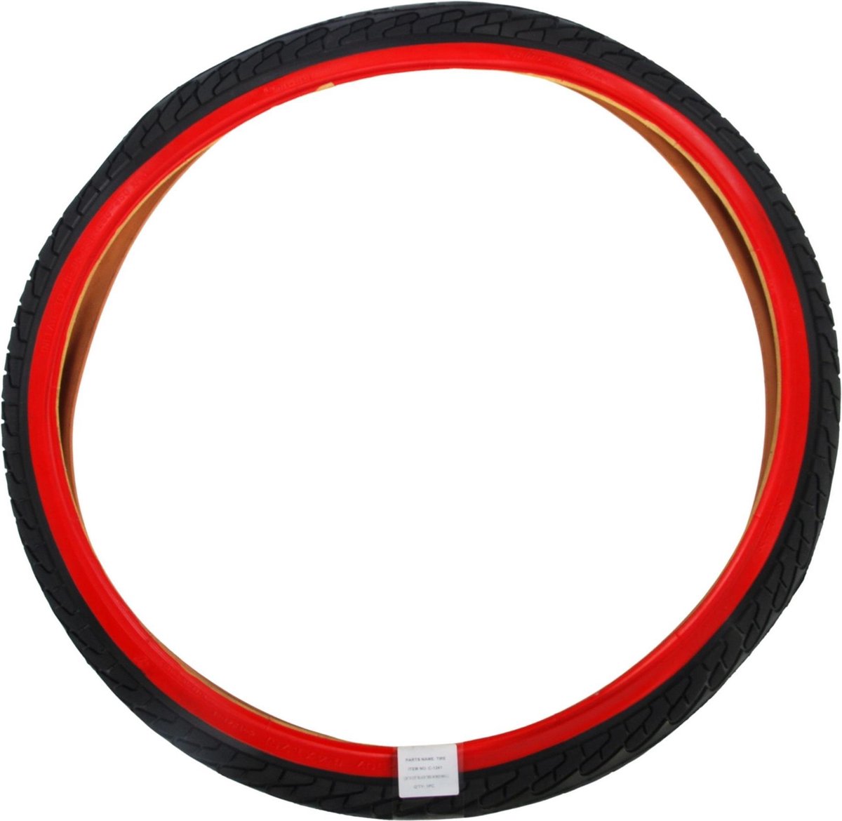 Volare Buitenband - 24 inch - Rood Zwart - Kinderfiets Kinderfiets kopen online