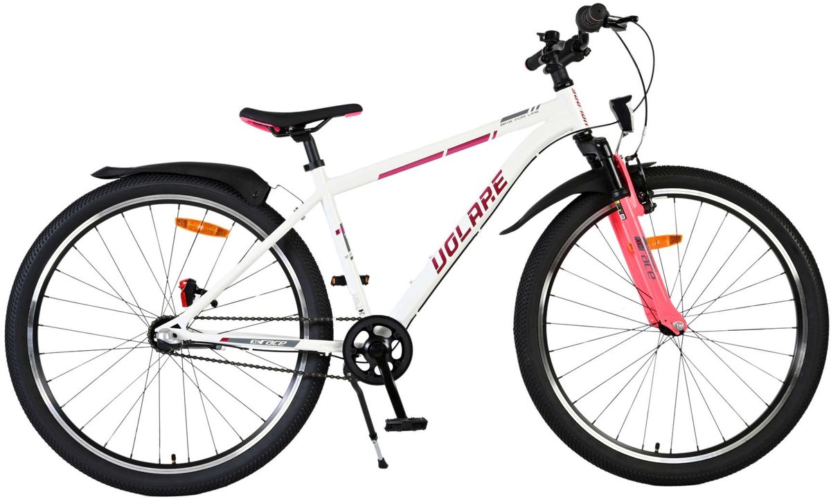 volare xc race kinderfiets 26 inch nexus 3 wit roze