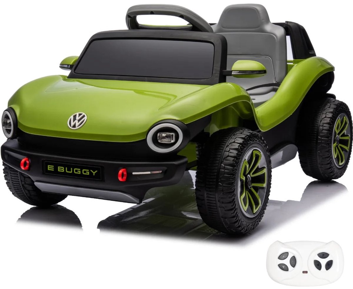 Volkswagen E-Buggy - Elektrische Kinderauto 12V - 1 tot 5 jaar - Groen Accuvoertuig kopen online