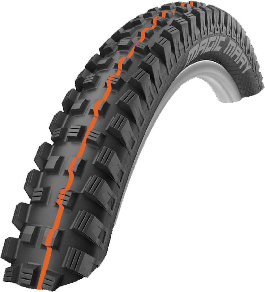 vouwband schwalbe magic mary super trail 29 x 2 25 57 622 mm zwart