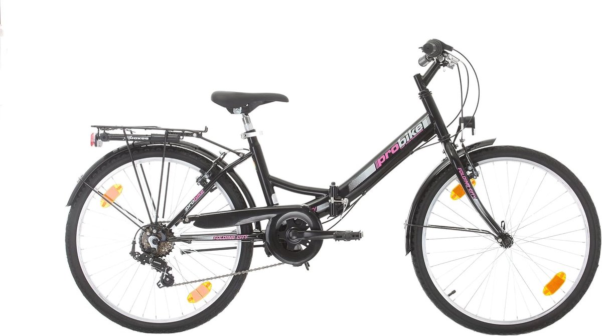 Vouwfiets 24 inch voor Dames met 6 Versnellingen en Stijlvol Design Kinderfiets kopen online