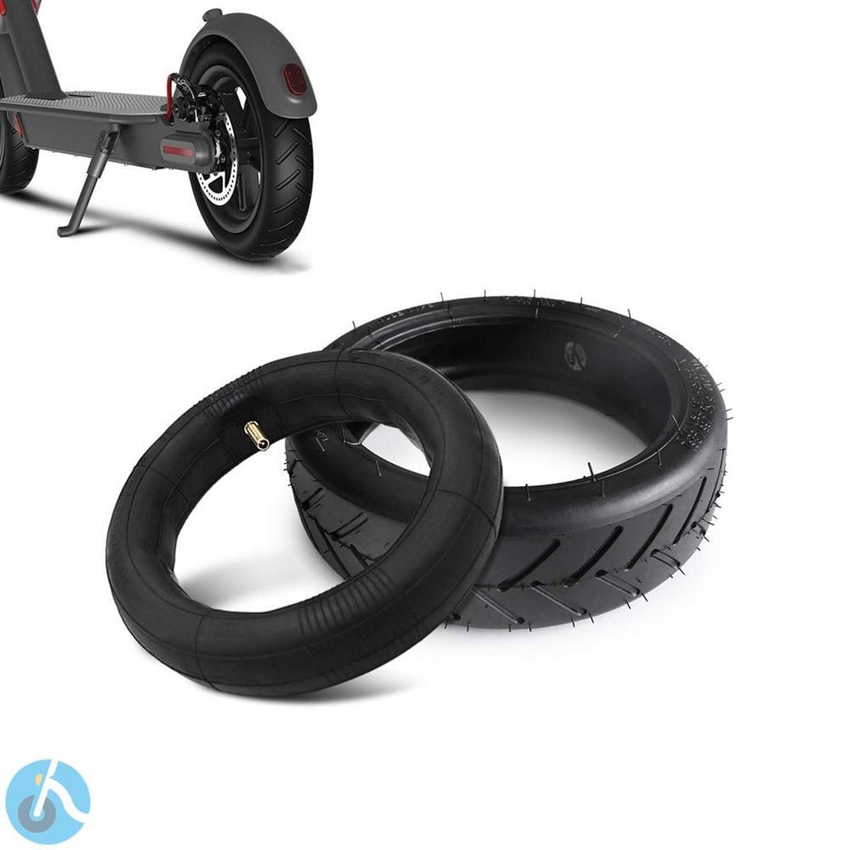vroem band met binnenband voor xiaomi m365 en phaewo x9 m365 onderdelen en accessoires hoogwaardig rubber anti slip slijtvast elektrische step