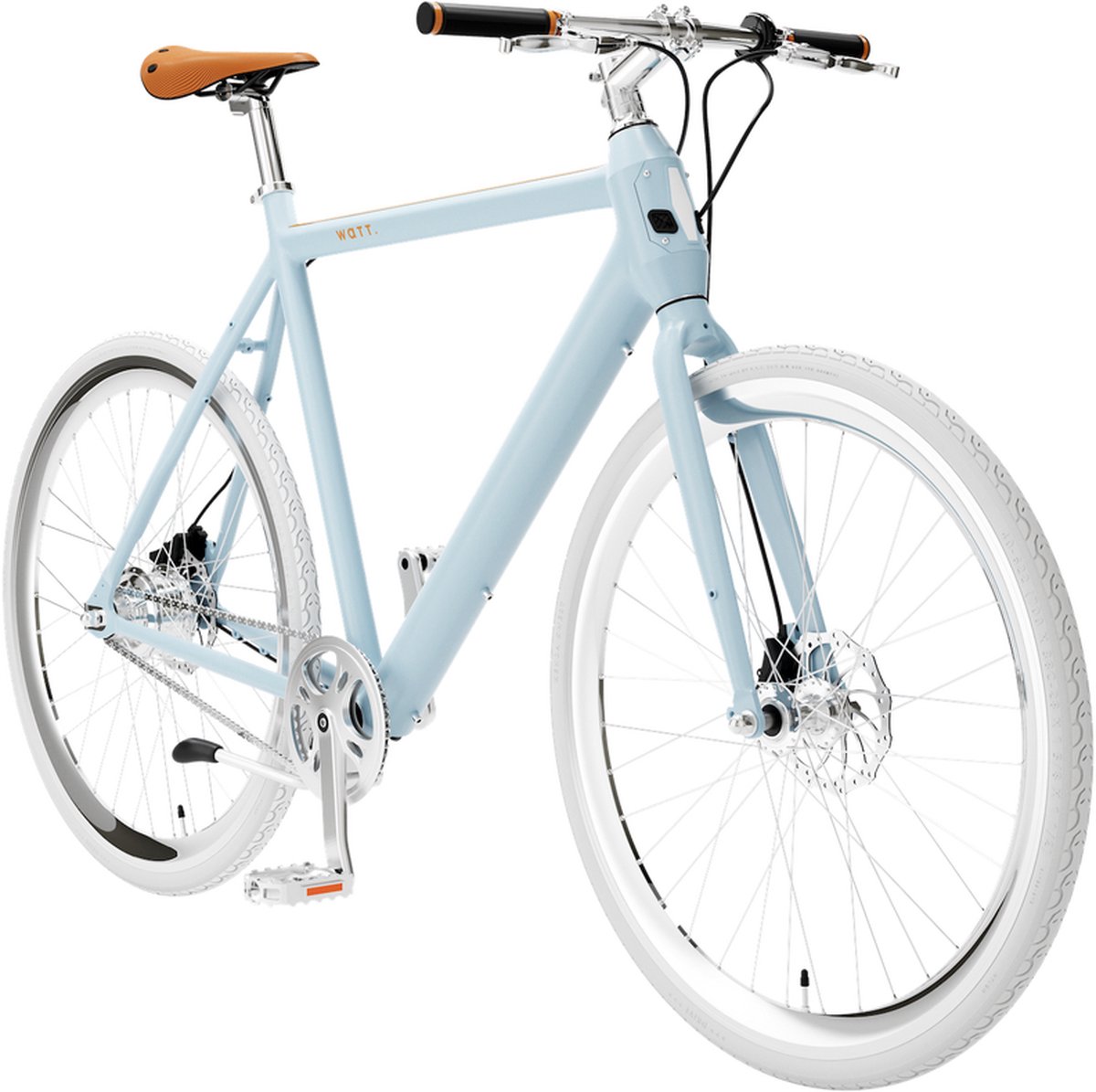 watt new york e bike blue edition elektrische fiets 54 cm