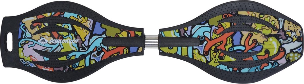Waveboard Good Vibes graffiti 86 X 22 Cm Zwart Waveboard kopen online