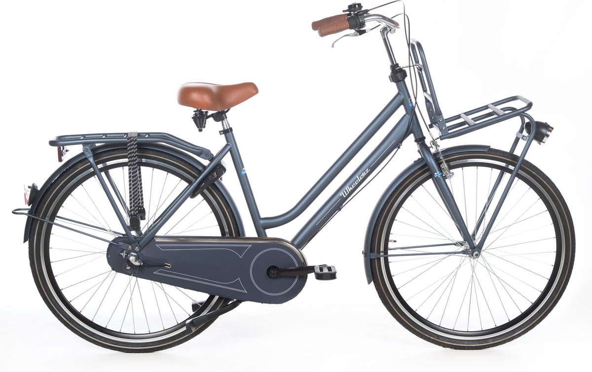 wheelerz transportfiets blauw 28 inch 50cm