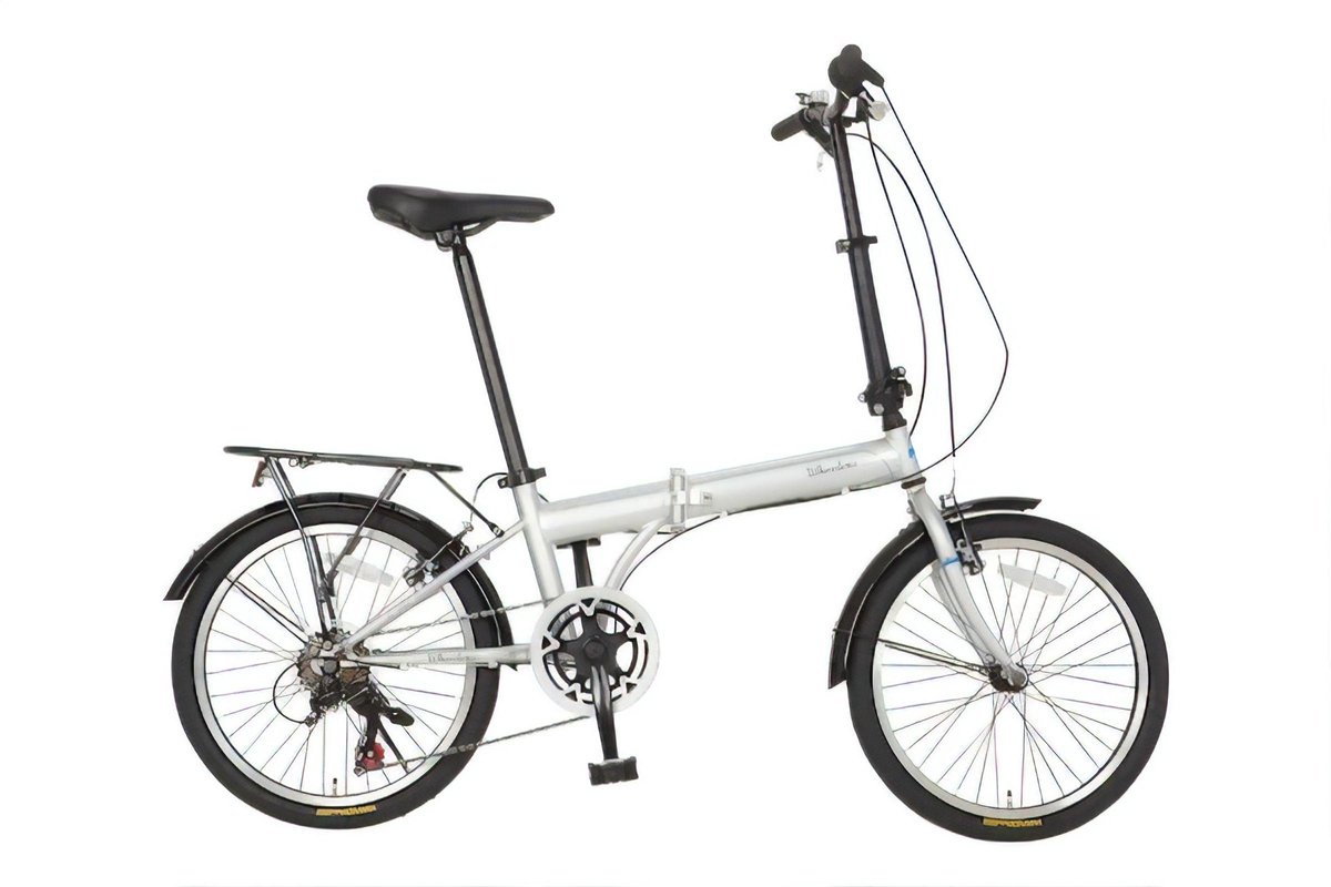 wheelerz vouwfiets fiets unisex zilver 20 inch
