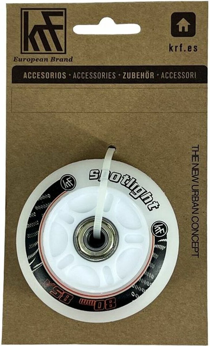 Wheels Spotlight LED KRF 80 MM White Skateonderdeel kopen online