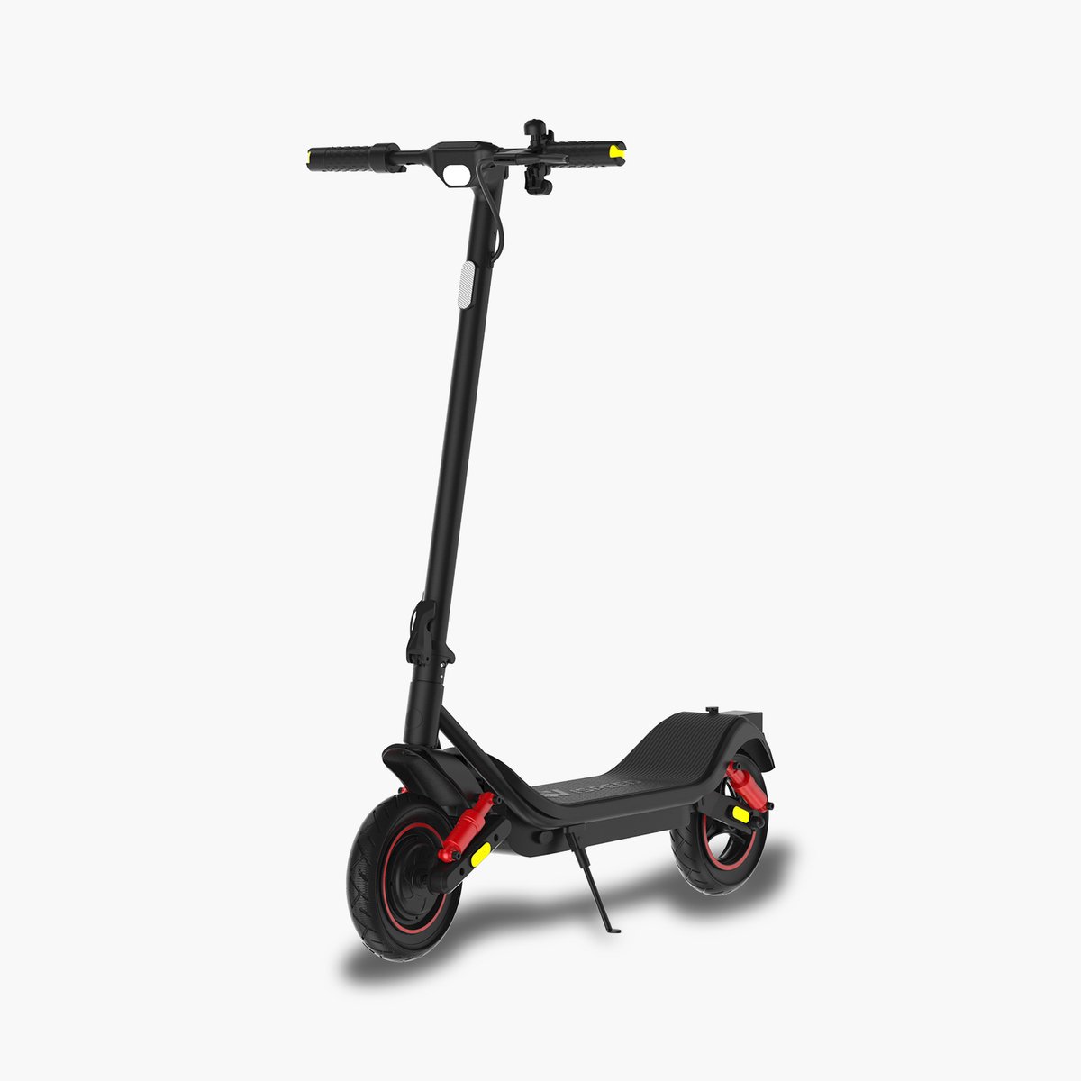 Wispeed - Airo V16 - Elektrische Step - 60 km Actieradius - Dubbele vering - 25 km/u - 400W Motor (700W Piek) - 10” Luchtbanden - IP65 Waterdicht - LED Display - Schijfrem - Zwart Elektrische Step kopen online