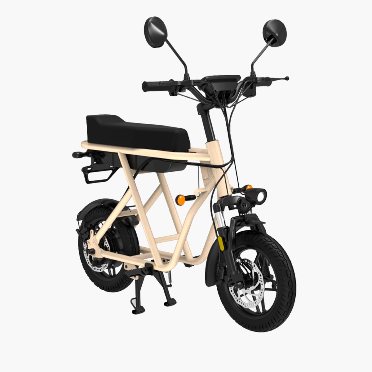 Wispeed - Wimob Scoot - Elektrische Scooter - 25 km/u - 40 km Actieradius - 350W Motor - LED Display - IPX5 - Sand Elektrische Step kopen online
