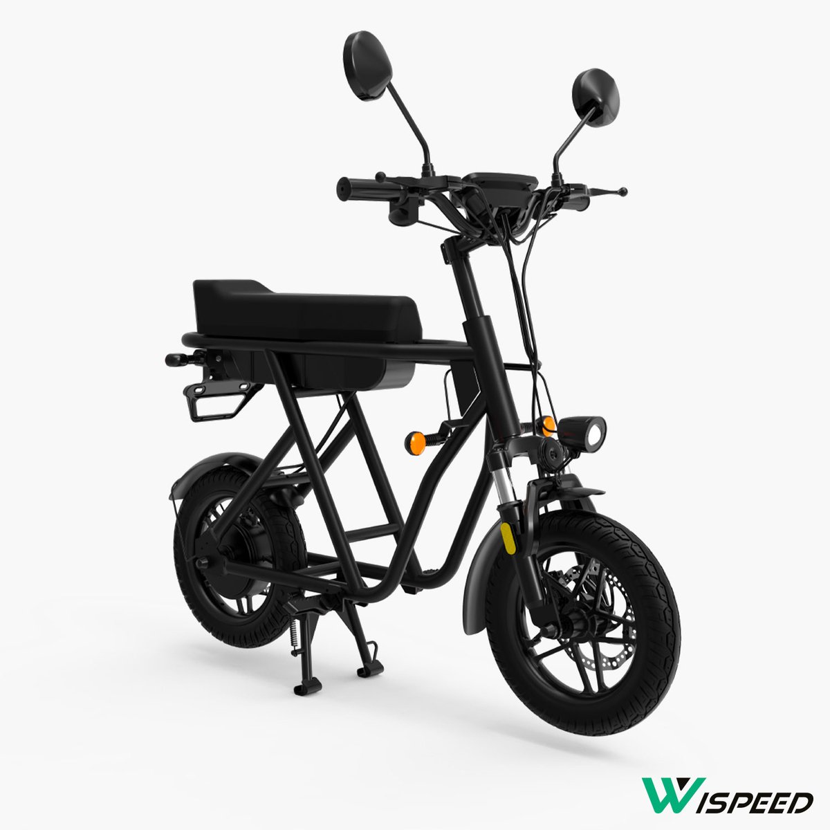 Wispeed - Wimob Scoot - Elektrische Scooter - 25 km/u - 40 km Actieradius - 350W Motor - LED Display - IPX5 - Zwart Elektrische Step kopen online
