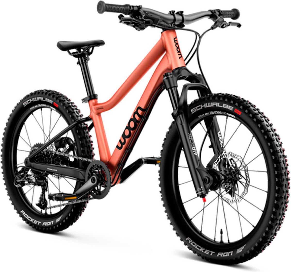 woom off air 4 20 mtb fiets zilver jongen